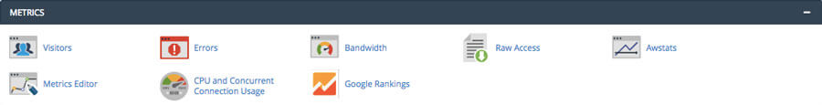 cPanel Metrics