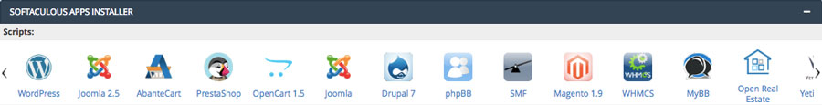 cPanel-web applications