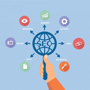 An illustration of SEO concept and its importance