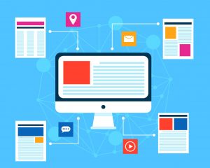 Illustration of link building through url masking on websites