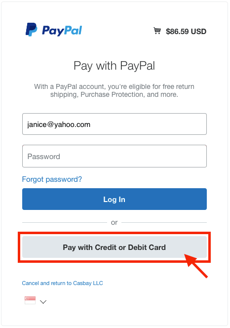 pay with paypal