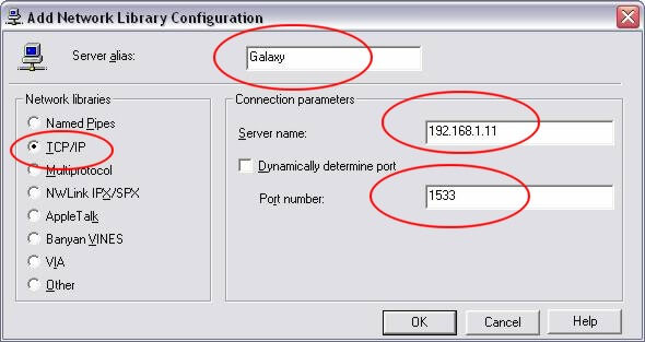 Connect Microsoft SQL 2000 Database with Enterprise Manager